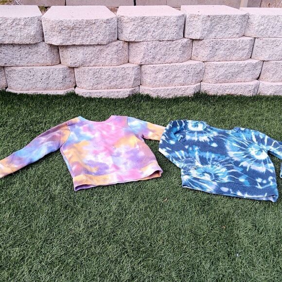 Garanimals little girl tie dye sweaters - Picture 3 of 13
